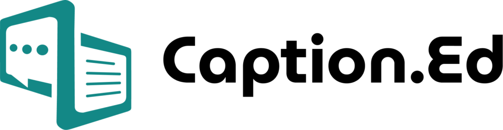 Caption.Ed logo